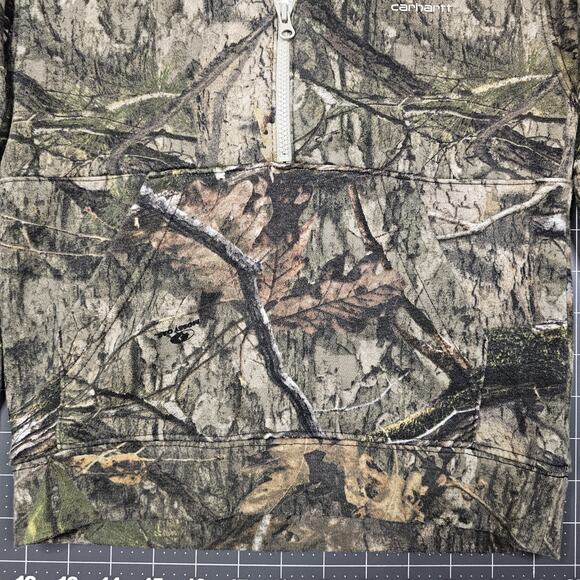 Carhartt Hoodie Youth Boys 4T Camouflage Mossy Oak Hunting Outdoors Hiking - Picture 9 of 14